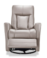 Bronco Swivel Glider Recliner - Taupe