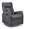 Bronco Fauteuil berçant pivotant inclinable - gris foncé
