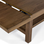 Brook Bay Extendable Dining Table - Sand , Brown