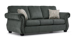 Brooklyn Sofa, Loveseat and Chair Set - Green