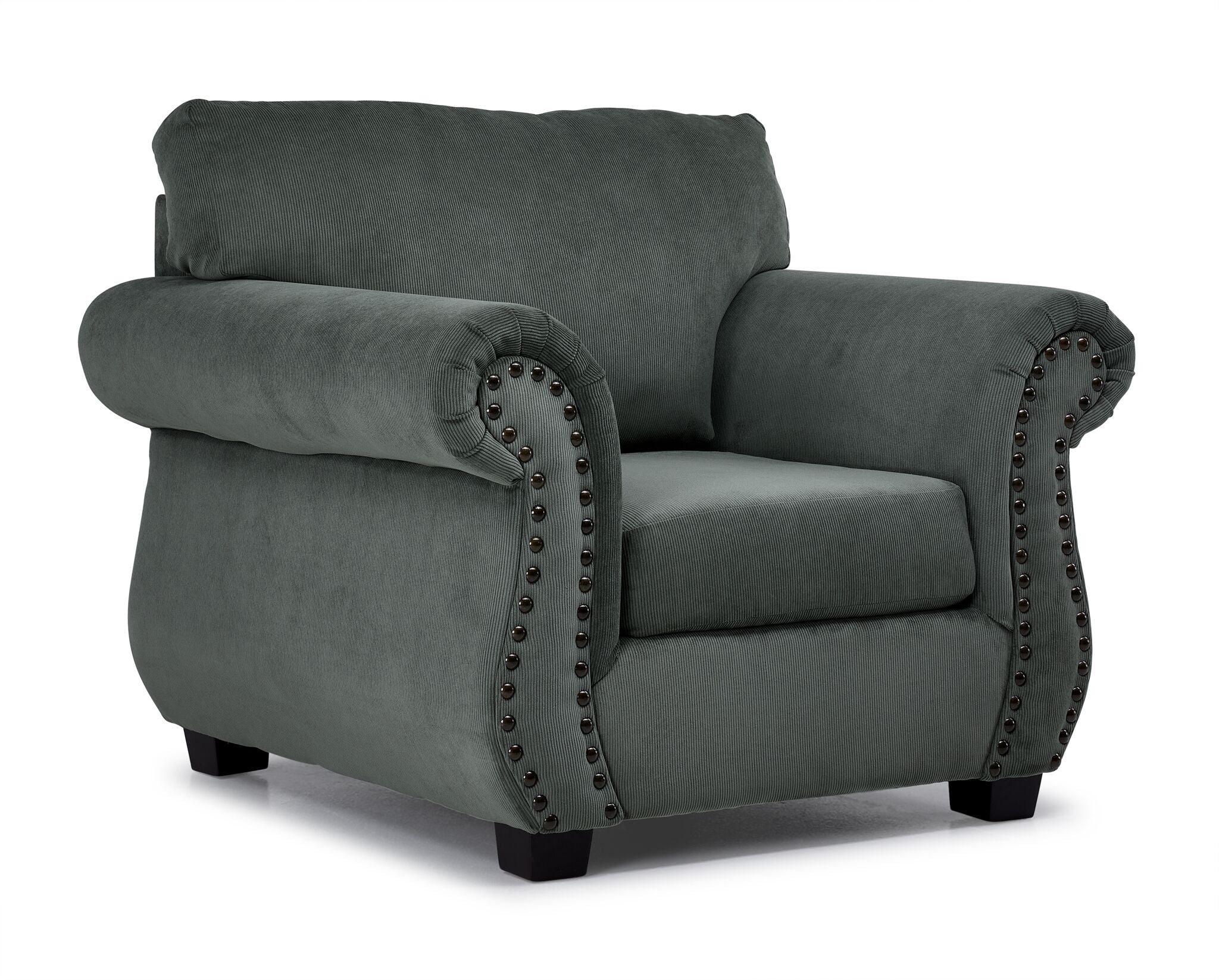 Brooklyn Sofa and Chair Set - Green
