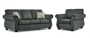 Brooklyn Ens. Sofa et fauteuil - vert