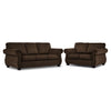 Brooklyn Ens. Sofa et causeuse – brun