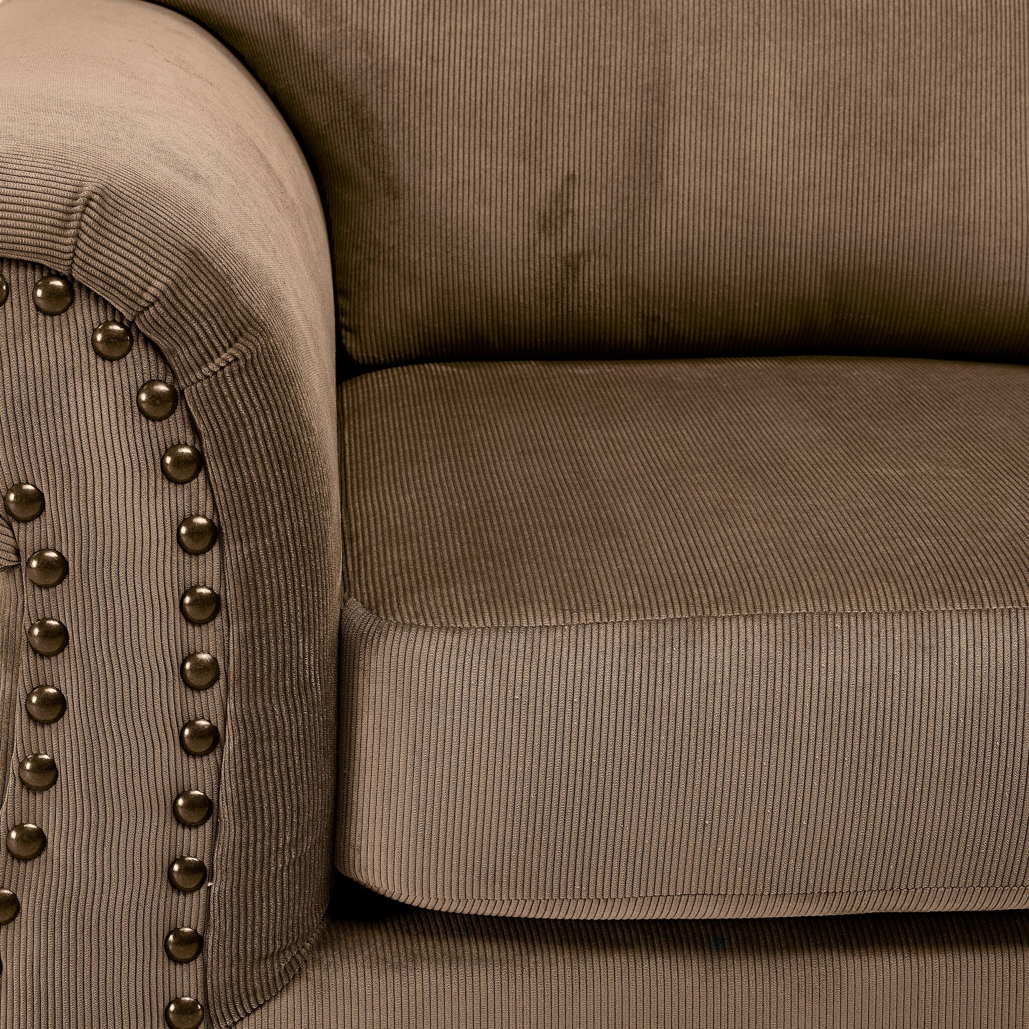 Brooklyn Loveseat - Taupe