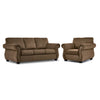 Brooklyn Ens. Sofa et fauteuil - taupe