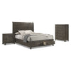 Cabin Chambre à coucher avec rangement 5 mcx très grand – gris