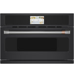 Café Matte Black 30'' Smart Five-in-One Wall Oven with 120V Advantium® Technology - CSB913P3VD1