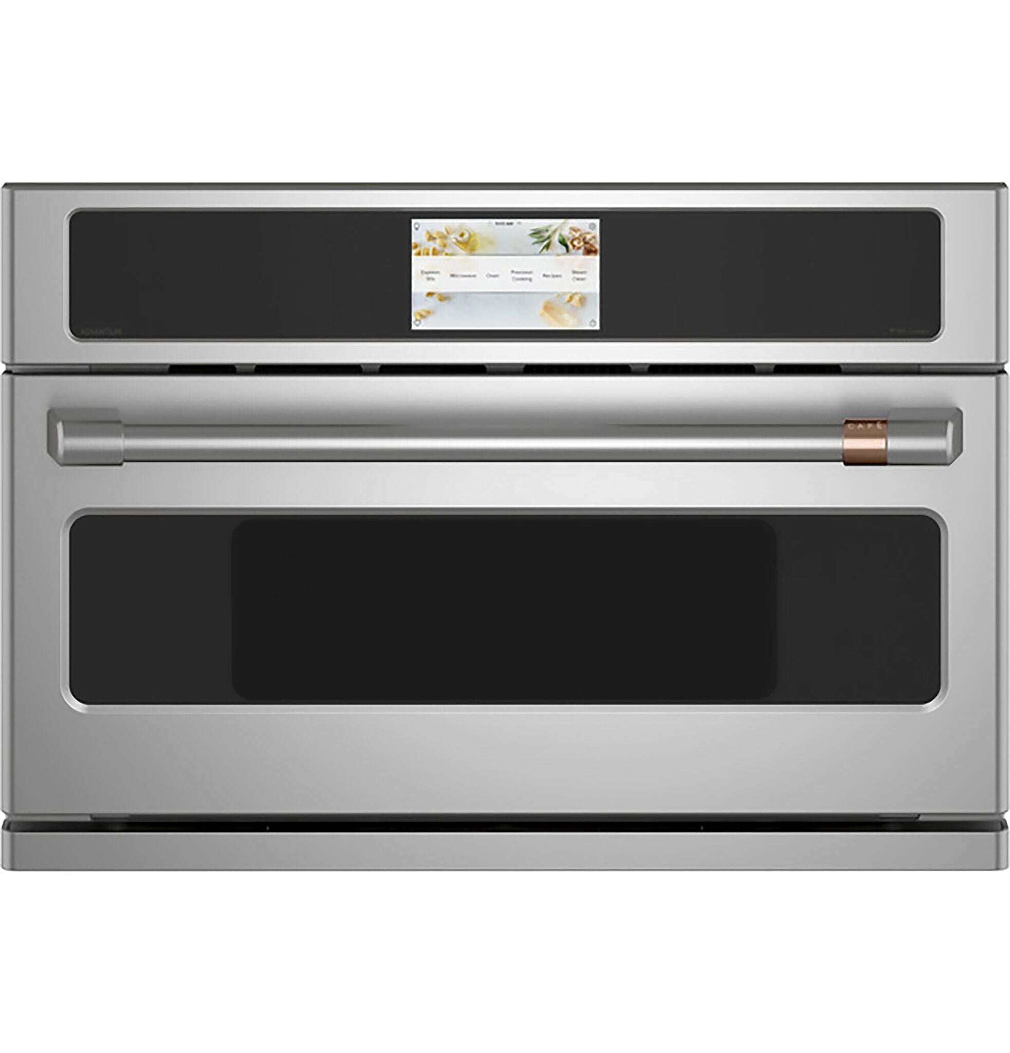 Café Stainless Steel 30" Smart Five-in-One Wall Oven with 120V Advantium® Technology - CSB913P2VS1