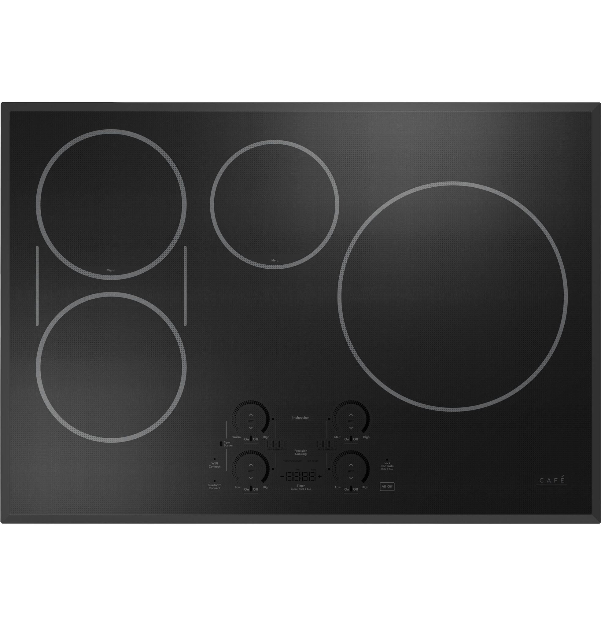 Café Black 30" Built-in Touch Control Induction Cooktop - CHP90301TBB