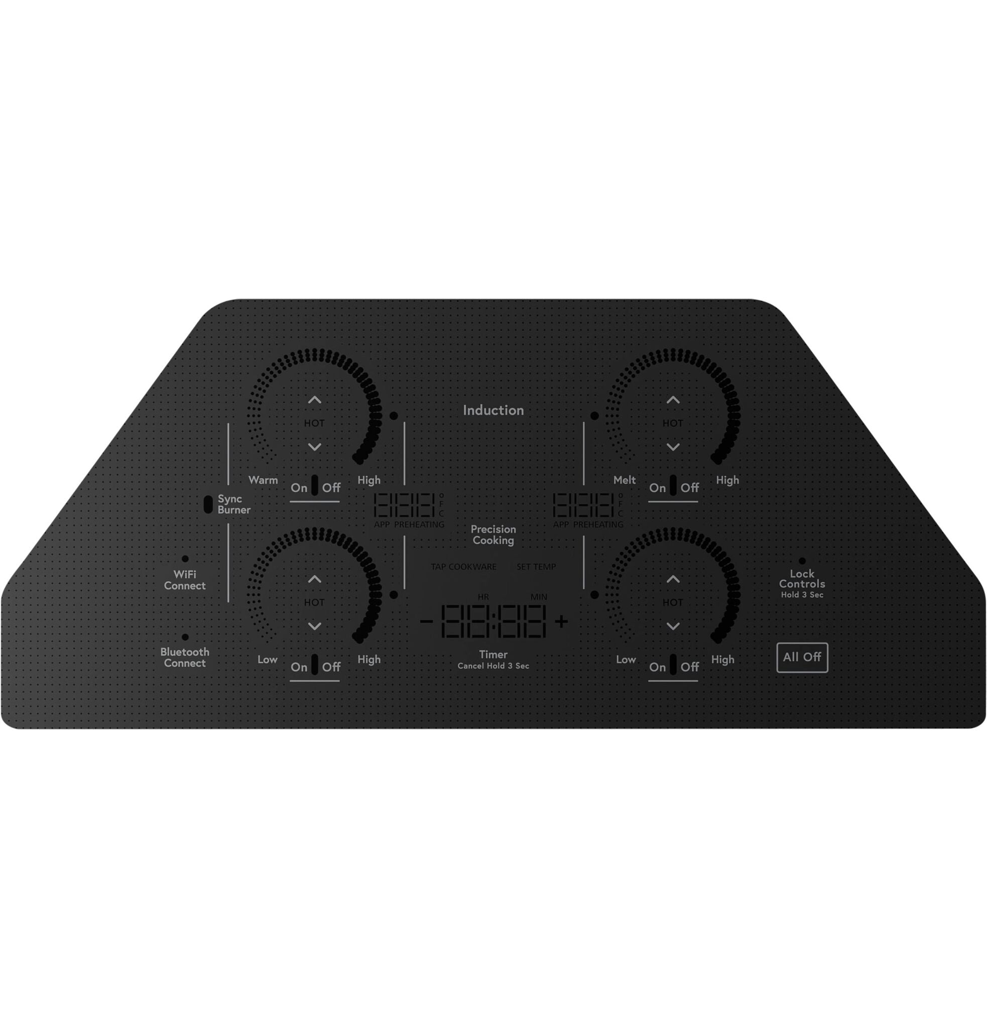 Café Black 30" Built-in Touch Control Induction Cooktop - CHP90301TBB
