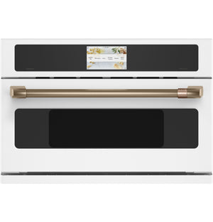 Café™ Matte White Smart 30" Five-in-One Oven with 120V Advantium® Technology (1.7 Cu. Ft.) - CSB913P4NW2