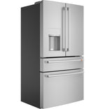 Café 35.75" 22.3 Cu. Ft. Stainless Steel Smart Counter-Depth 4-Door French Door Refrigerator - CXE22DP2PS1