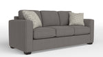 Caleb Queen Sofa Bed with Innerspring Mattress - Patina Grey