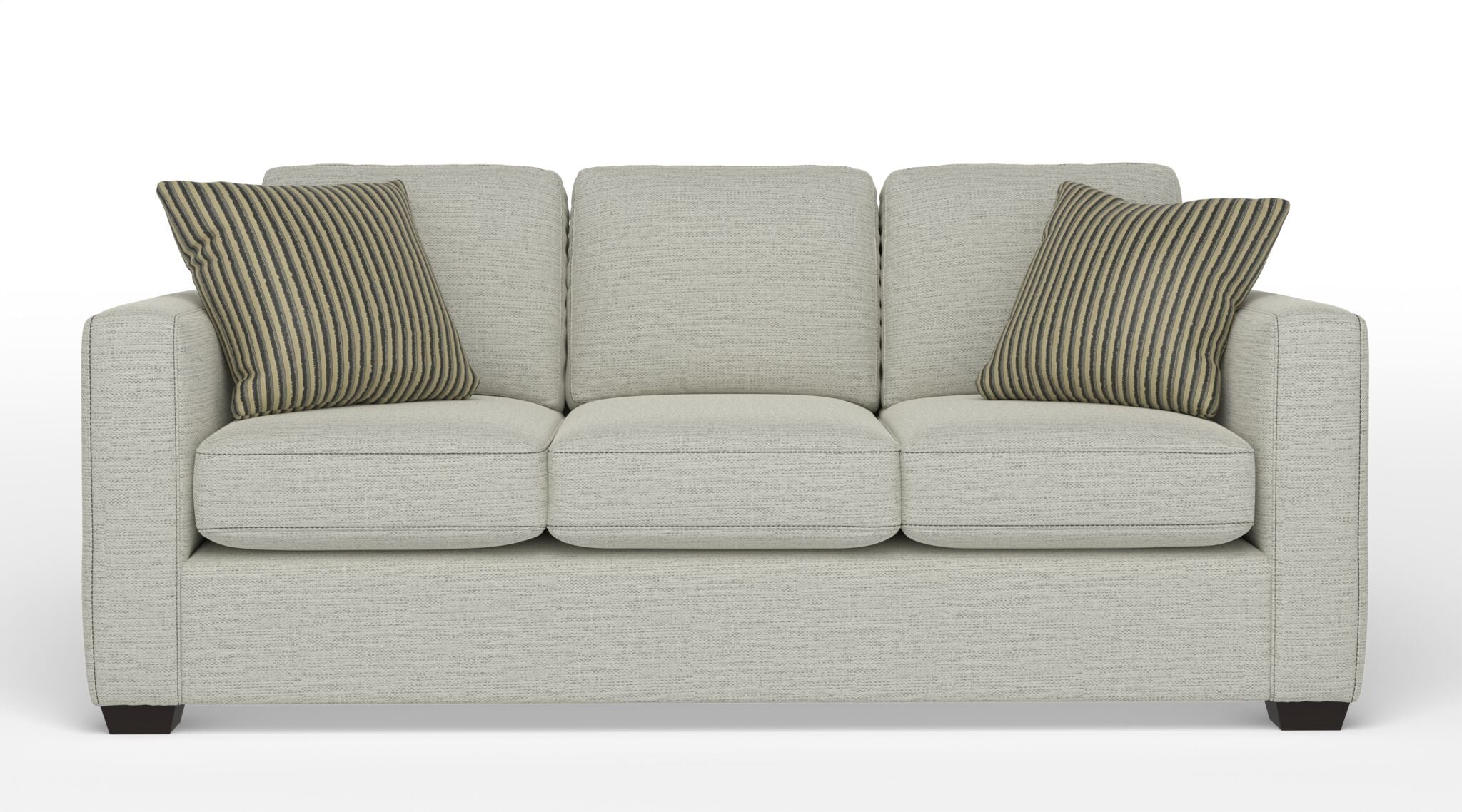 Caleb Queen Sofa Bed with Innerspring Mattress - Patina Light Grey