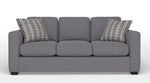 Caleb Queen Sofa Bed with Innerspring Mattress - Safari Grey