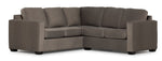 Caleb 2-Piece Sectional with Right-Facing Loveseat - Arlo Brown