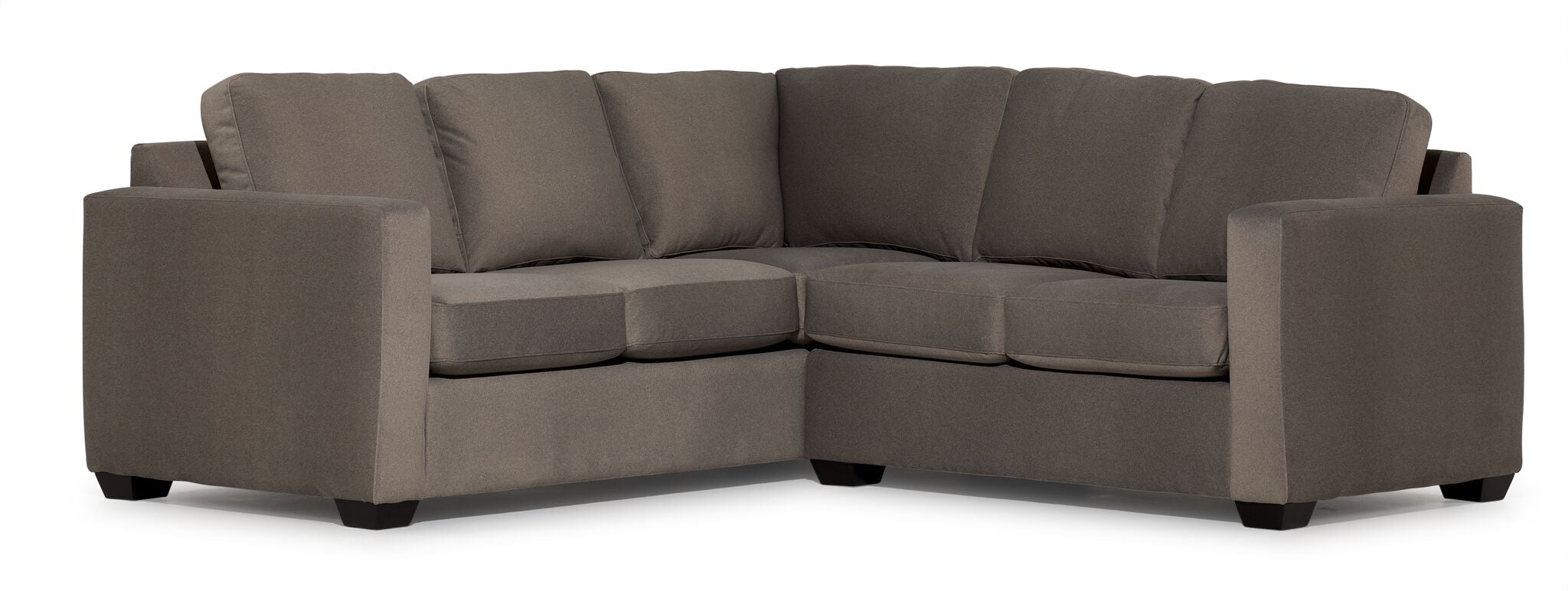Caleb 2-Piece Sectional with Right-Facing Loveseat - Arlo Brown