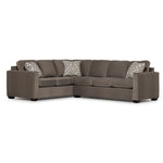 Caleb 2-Piece Sectional with Right-Facing Sofa - Arlo Brown