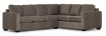 Caleb 2-Piece Sectional with Left-Facing Sofa - Arlo Brown