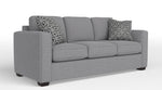 Caleb Queen Sofa Bed with Innerspring Mattress - Sutton Grey