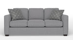 Caleb Queen Sofa Bed with Innerspring Mattress - Sutton Grey