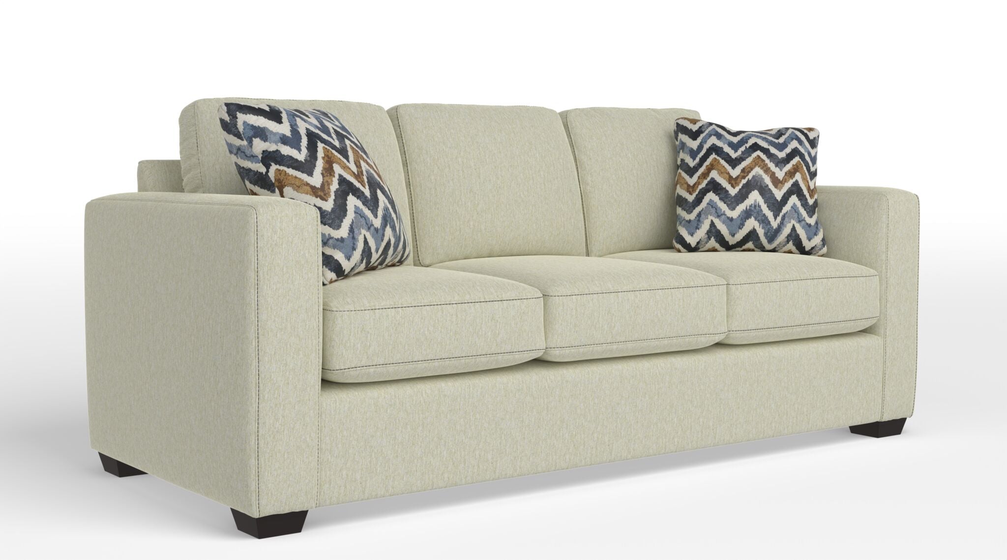 Caleb Queen Sofa Bed with Innerspring Mattress - Cabana Wheat
