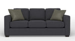Caleb Queen Sofa Bed with Innerspring Mattress - Cabana Dark Grey