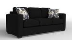Caleb Queen Sofa Bed with Innerspring Mattress - Jacob Dark Grey