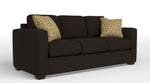Caleb Queen Sofa Bed with Innerspring Mattress - Lido Brown