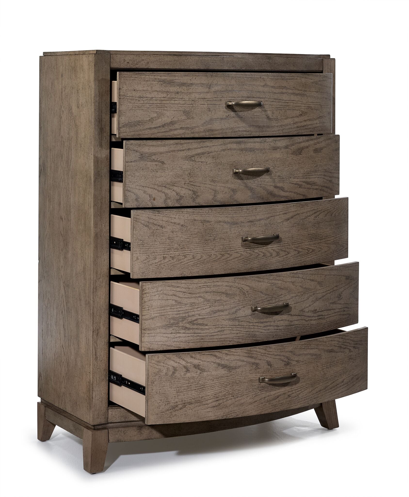 Camelot 5-Drawer Chest - Burnished Beige
