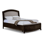 Camelot 3 - Piece King Storage Bed - Coffee Bean