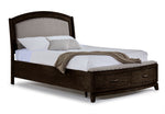 Camelot 6 - Piece King Storage Bedroom Package - Coffee Bean