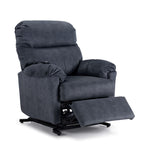 Cameron Power Lift Recliner - Slate Blue