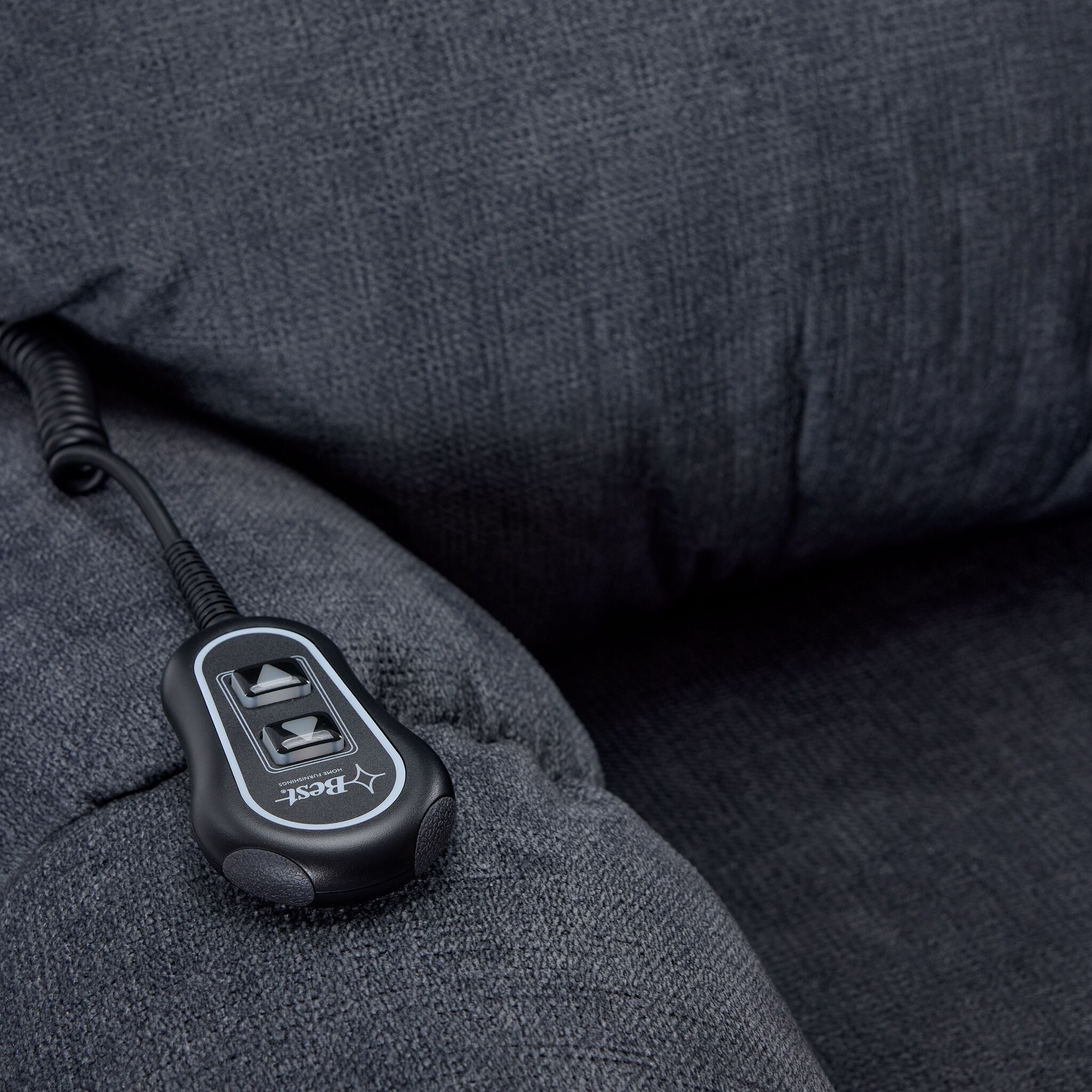 Cameron Power Lift Recliner - Slate Blue