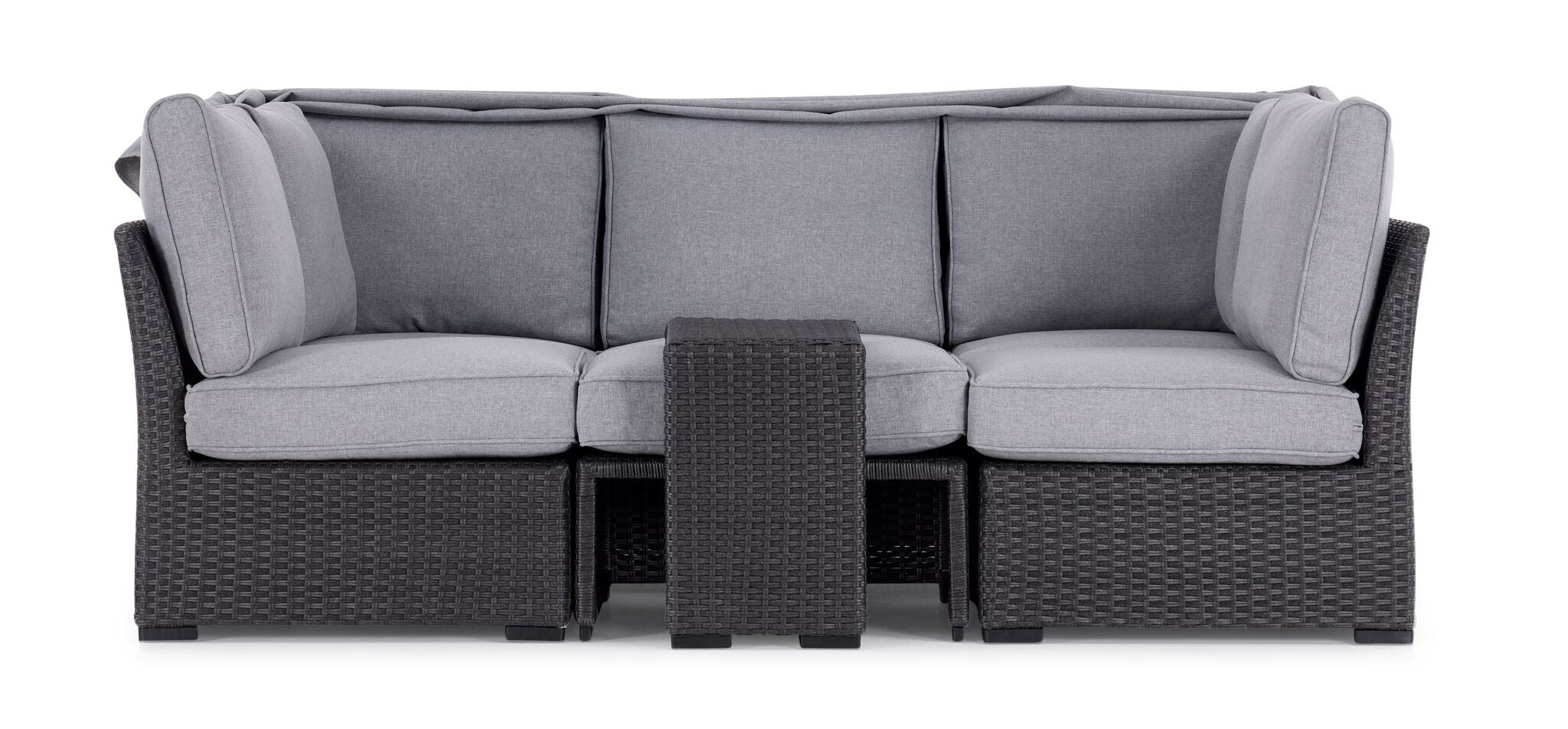 Caprie Outdoor Day Bed - Black, Grey