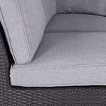 Caprie Outdoor Day Bed - Black, Grey