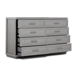 Cascade 8 Drawer Dresser - Dovetail Grey