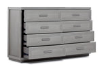 Fresh Perspective Cascade 8-Drawer Dresser - Dovetail Grey