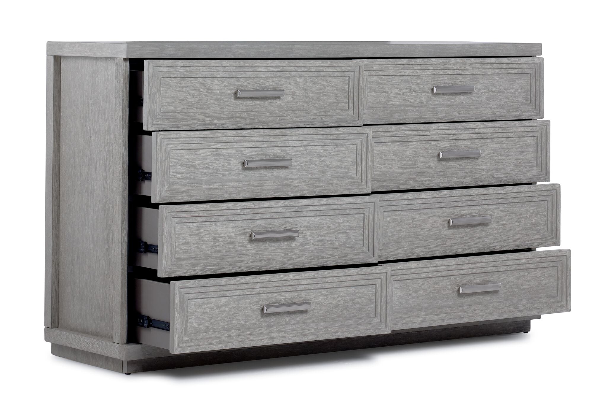 Fresh Perspective Cascade 8-Drawer Dresser - Dovetail Grey