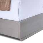 Fresh Perspective Cascade 3-Piece King Panel Bed - Dovetail Grey
