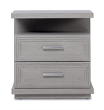 Fresh Perspective Cascade Night Table - Dovetail Grey