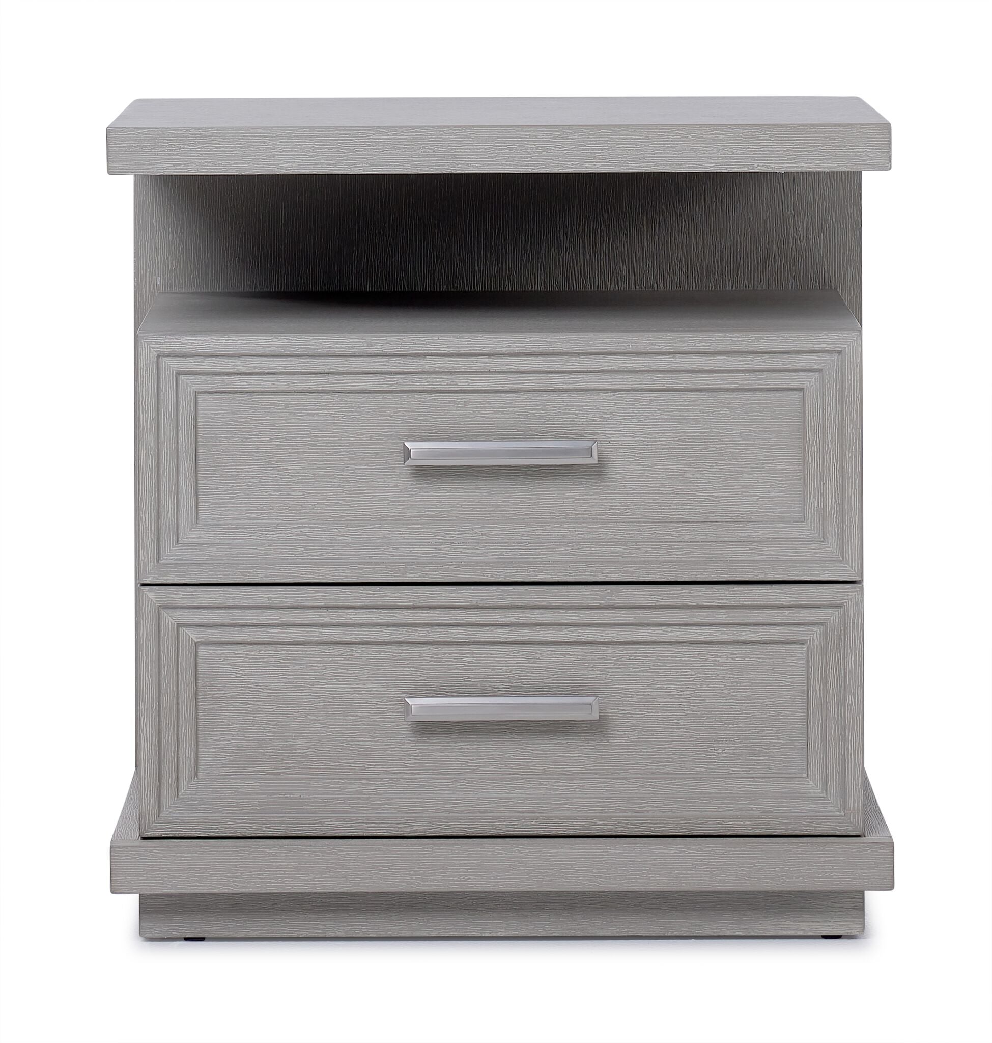Fresh Perspective Cascade Night Table - Dovetail Grey