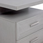 Fresh Perspective Cascade Night Table - Dovetail Grey