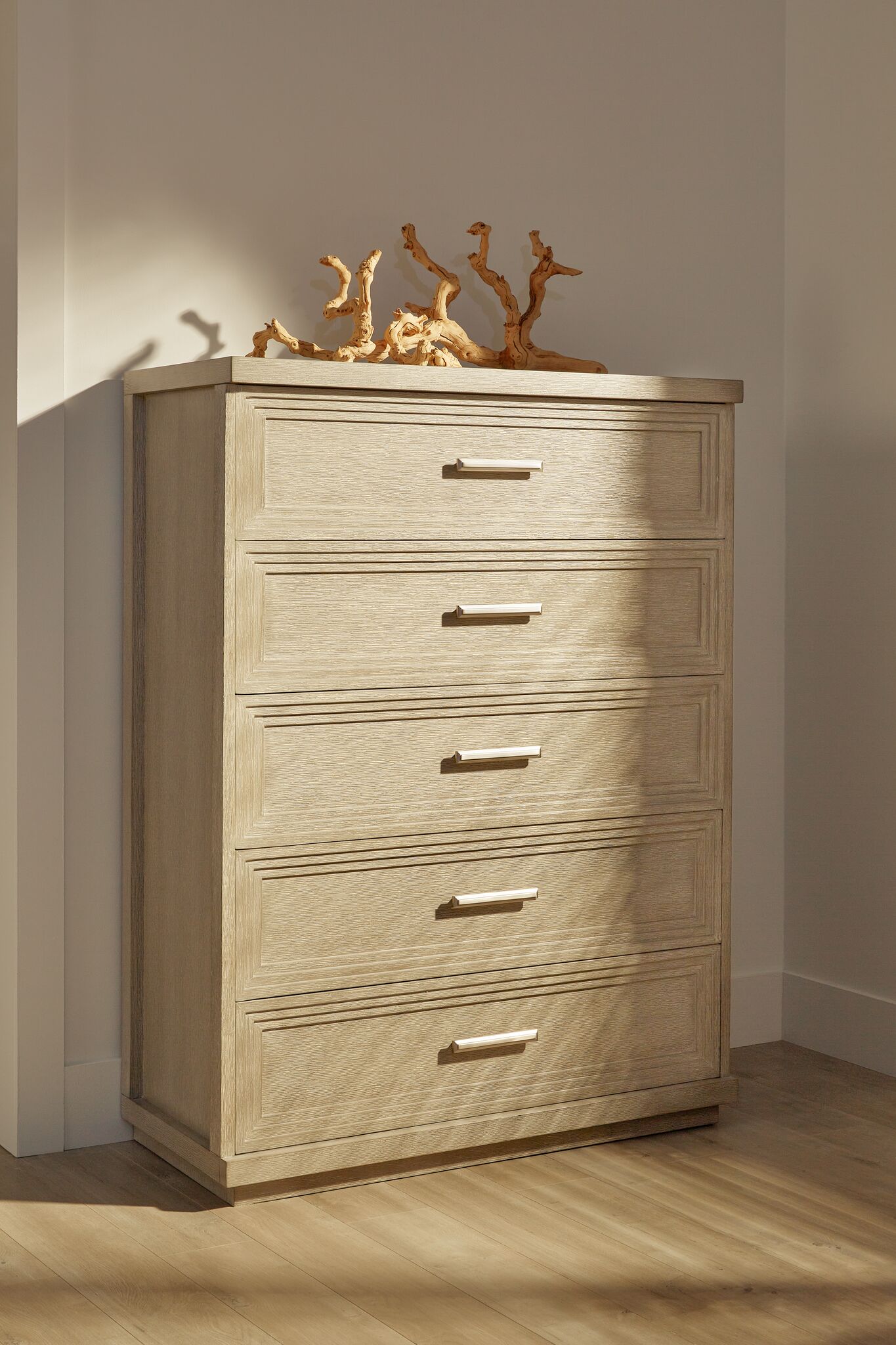 Cascade 5 Drawer Chest - Dovetail Grey