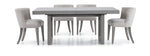 Fresh Perspective Cascade 5-Piece Extendable Dining Set - Dovetail Grey