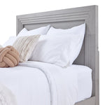 Fresh Perspective Cascade 3-Piece Queen Storage Bench Bed - Dovetail Grey