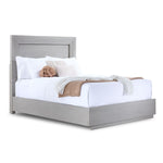 Fresh Perspective Cascade 3-Piece King Panel Bed - Dovetail Grey