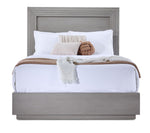 Fresh Perspective Cascade 3-Piece King Panel Bed - Dovetail Grey