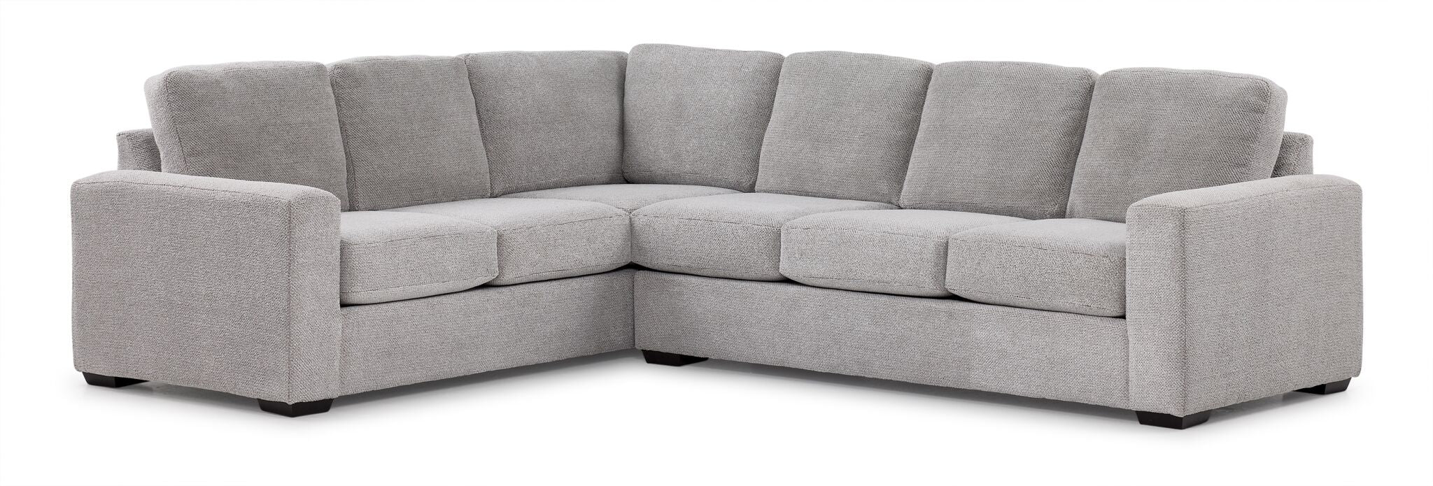 Celeste 2-Piece Sectional with Right-Facing Sofa - Snoopy Grey