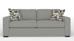 Celeste Queen Sofa Bed with Innerspring Mattress - Jacob Light Grey